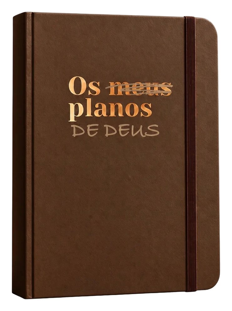 Caderno de Anotações — Os Planos de Deus (Bronze)